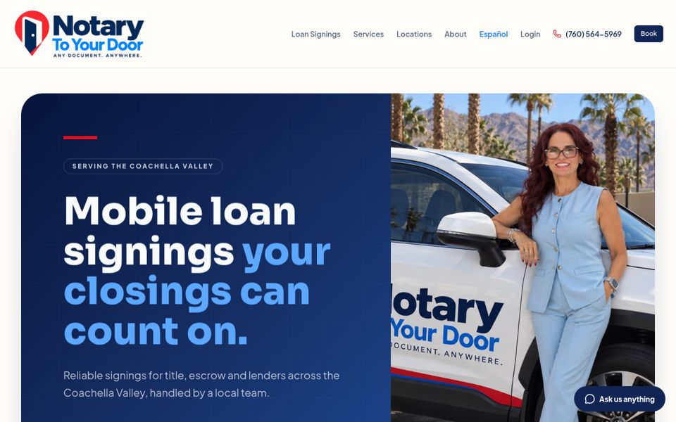 Notary To Your Door